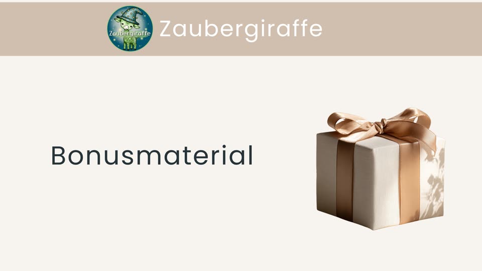 Bonusmaterial: Lunas Malbuch